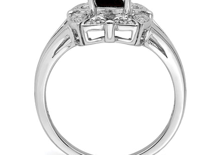 Sterling Silver Rings Style QR4537SQ - Classique Jewelry Inc.