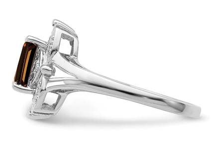 Sterling Silver Rings Style QR4537SQ - Classique Jewelry Inc.