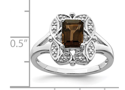 Sterling Silver Rings Style QR4537SQ - Classique Jewelry Inc.