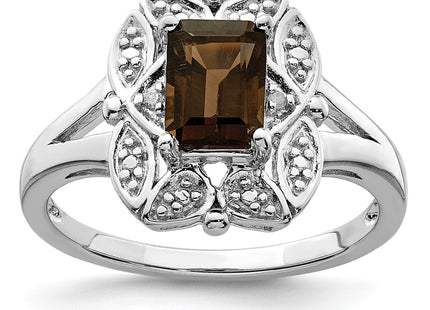 Sterling Silver Rings Style QR4537SQ - Classique Jewelry Inc.