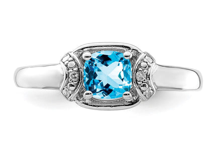 Sterling Silver Rings Style QR4539BT - Classique Jewelry Inc.