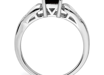 Sterling Silver Rings Style QR4540SQ - Classique Jewelry Inc.