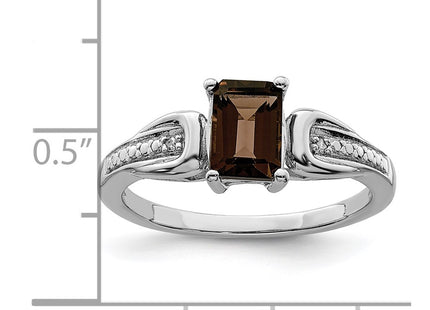 Sterling Silver Rings Style QR4540SQ - Classique Jewelry Inc.