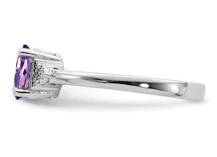 Sterling Silver Rings Style QR4541AM - Classique Jewelry Inc.