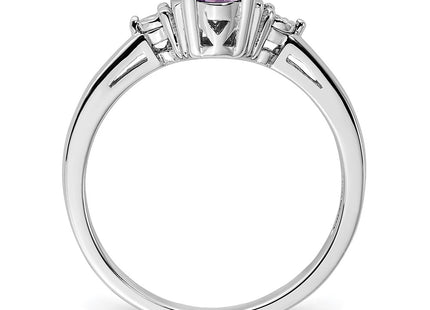 Sterling Silver Rings Style QR4541PQ - Classique Jewelry Inc.