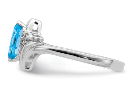 Sterling Silver Rings Style QR4542BT - Classique Jewelry Inc.
