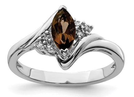 Sterling Silver Rings Style QR4542SQ - Classique Jewelry Inc.