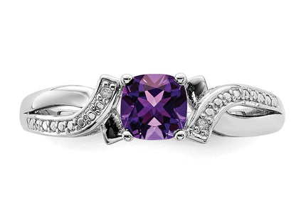 Sterling Silver Rings Style QR4553AM - Classique Jewelry Inc.