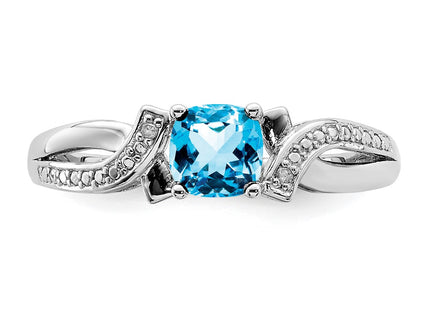 Sterling Silver Rings Style QR4553BT - Classique Jewelry Inc.