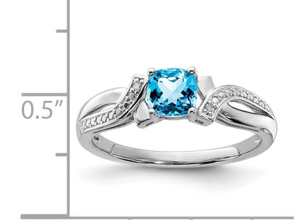 Sterling Silver Rings Style QR4553BT - Classique Jewelry Inc.