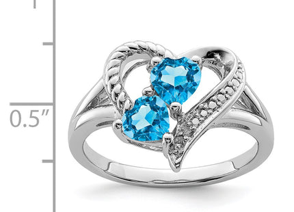 Sterling Silver Rings Style QR4568BT - Classique Jewelry Inc.
