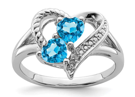 Sterling Silver Rings Style QR4568BT - Classique Jewelry Inc.