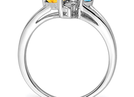 Sterling Silver Rings Style QR4570BT - Classique Jewelry Inc.