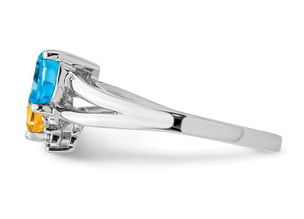 Sterling Silver Rings Style QR4570BT - Classique Jewelry Inc.