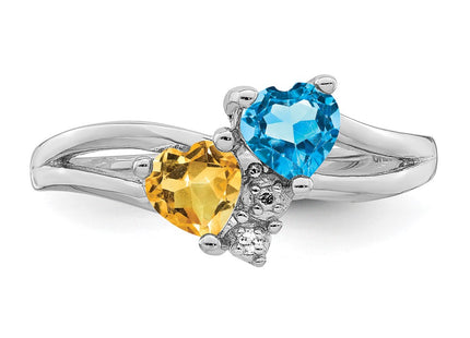 Sterling Silver Rings Style QR4570BT - Classique Jewelry Inc.