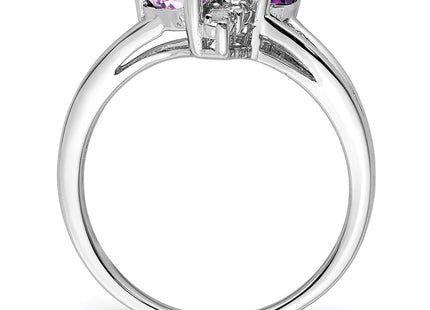 Sterling Silver Rings Style QR4570PQ - Classique Jewelry Inc.
