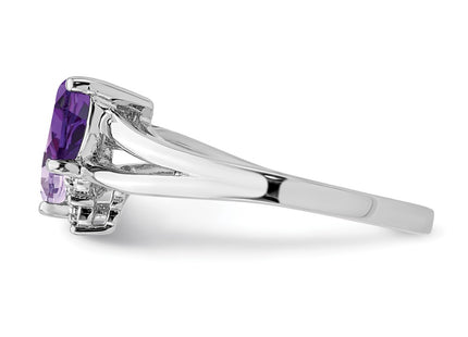 Sterling Silver Rings Style QR4570PQ - Classique Jewelry Inc.