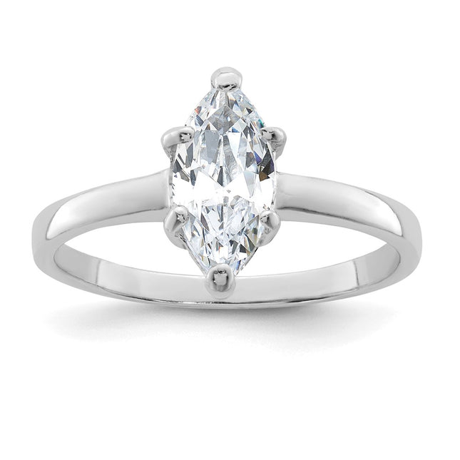 Sterling Silver Rings Style QR463 - Classique Jewelry Inc.