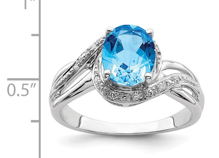 Sterling Silver Rings Style QR4642BT - Classique Jewelry Inc.