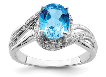 Sterling Silver Rings Style QR4642BT - Classique Jewelry Inc.