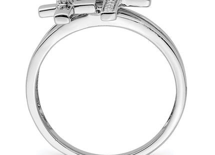 Sterling Silver Rings Style QR4677 - Classique Jewelry Inc.