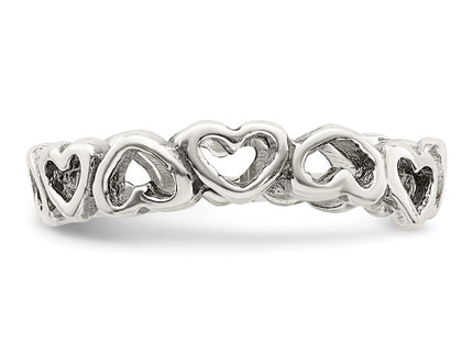 Sterling Silver Rings Style QR473 - Classique Jewelry Inc.