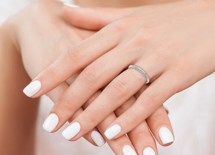 Sterling Silver Rings Style QR4794 - Classique Jewelry Inc.