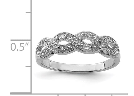 Sterling Silver Rings Style QR4912 - Classique Jewelry Inc.