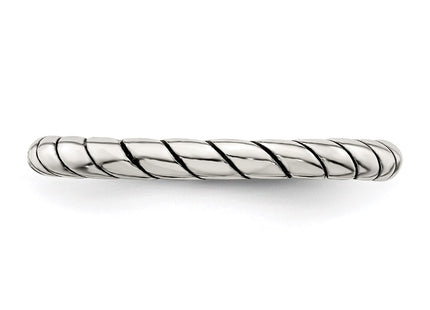 Sterling Silver Rings Style QR506 - Classique Jewelry Inc.