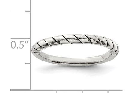 Sterling Silver Rings Style QR506 - Classique Jewelry Inc.