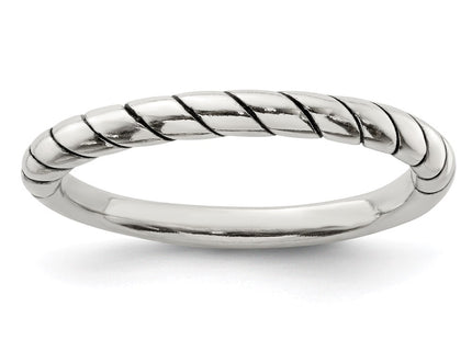 Sterling Silver Rings Style QR506 - Classique Jewelry Inc.
