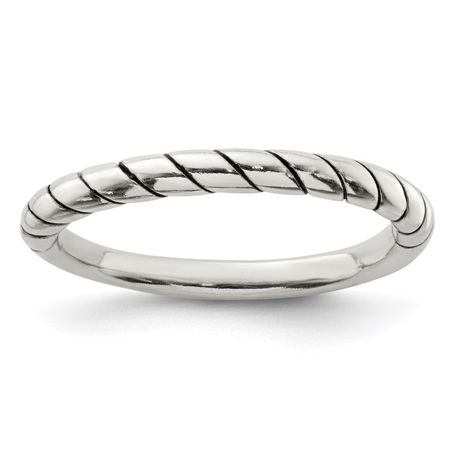 Sterling Silver Rings Style QR506 - Classique Jewelry Inc.