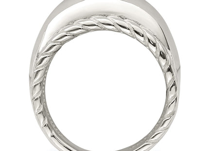 Sterling Silver Rings Style QR510 - Classique Jewelry Inc.