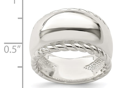 Sterling Silver Rings Style QR510 - Classique Jewelry Inc.