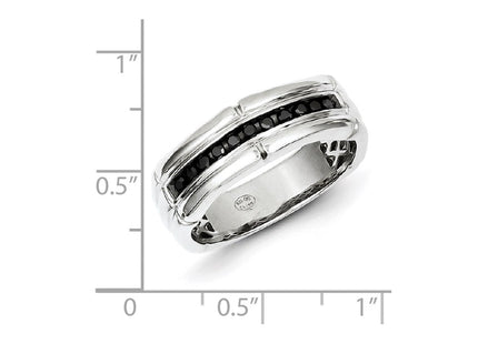Sterling silver diamond ring, additional view