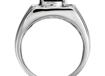 Sterling silver diamond ring, further view