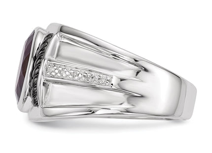 Sterling Silver Rings Style QR5549GA - Classique Jewelry Inc.