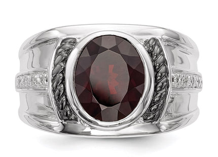 Sterling Silver Rings Style QR5549GA - Classique Jewelry Inc.