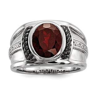 Sterling Silver Rings Style QR5549GA - Classique Jewelry Inc.
