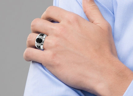 Sterling silver diamond ring, additional view