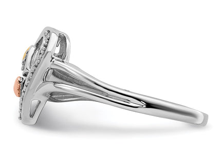 Sterling Silver Rings Style QR5625 - Classique Jewelry Inc.
