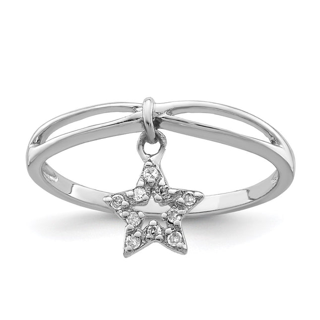 Sterling Silver Rings Style QR5727 - Classique Jewelry Inc.