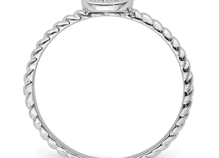 Sterling Silver Rings Style QR5806 - Classique Jewelry Inc.