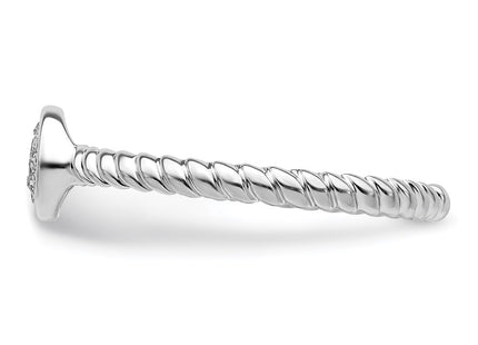 Sterling Silver Rings Style QR5806 - Classique Jewelry Inc.