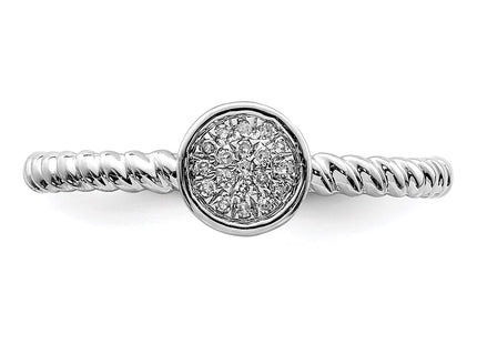 Sterling Silver Rings Style QR5806 - Classique Jewelry Inc.