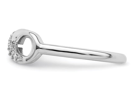 Sterling Silver Rings Style QR5885 - Classique Jewelry Inc.