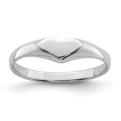 Sterling silver heart ring