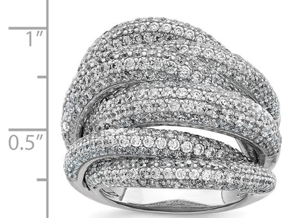 Sterling Silver Rings Style QR5969 - Classique Jewelry Inc.