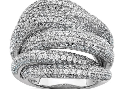 Sterling Silver Rings Style QR5969 - Classique Jewelry Inc.