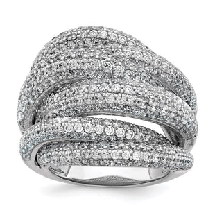 Sterling Silver Rings Style QR5969 - Classique Jewelry Inc.
